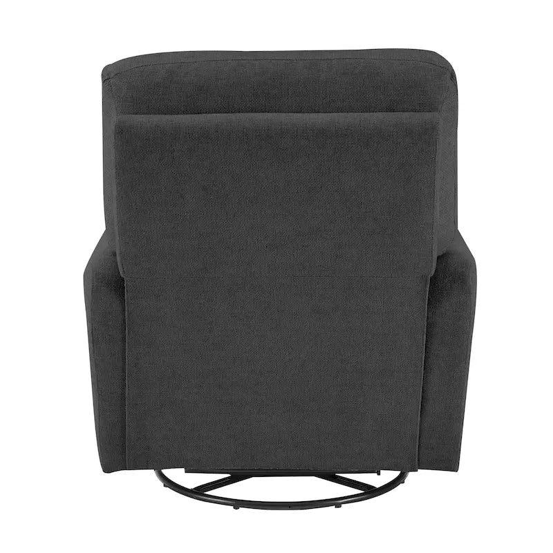 Heido Poltrona Relax Reclinabile Manuale con Funzione Girevole a 360 Gradi, Set da 2