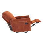 Heido Poltrona Relax Reclinabile Manuale con Funzione Girevole a 360 Gradi, Set da 2