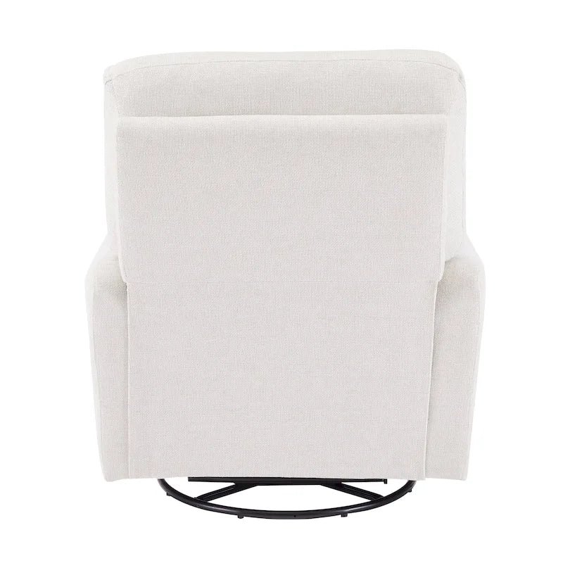 Heido Poltrona Relax Reclinabile Manuale con Funzione Girevole a 360 Gradi, Set da 2