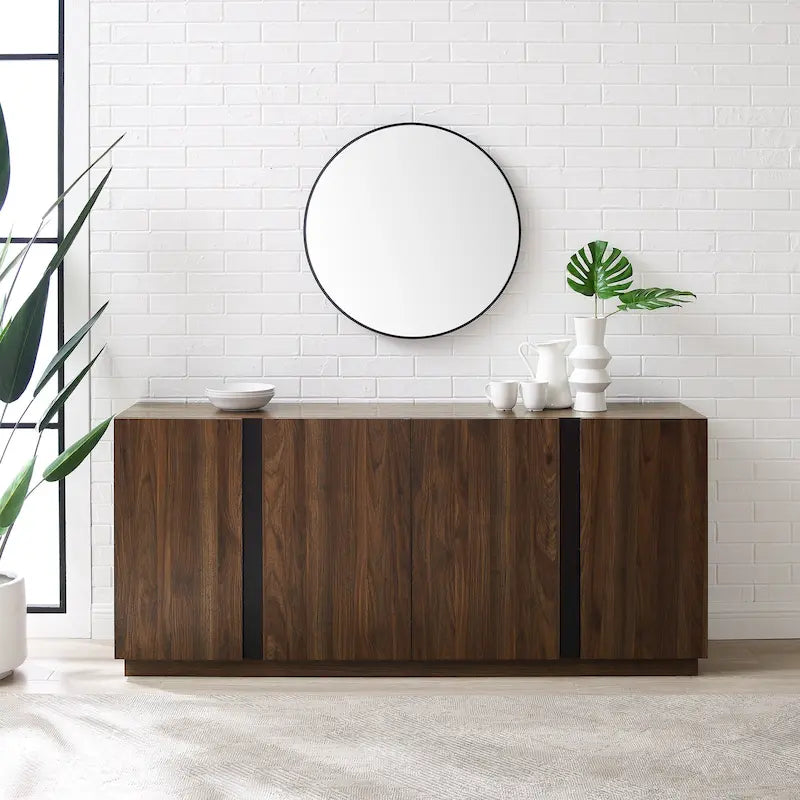Credenza minimale Middlebrook a 4 ante da 70 pollici