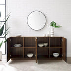 Credenza minimale Middlebrook a 4 ante da 70 pollici