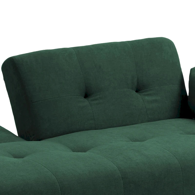 Divano Letto Convertibile Moderno con Schienale Regolabile