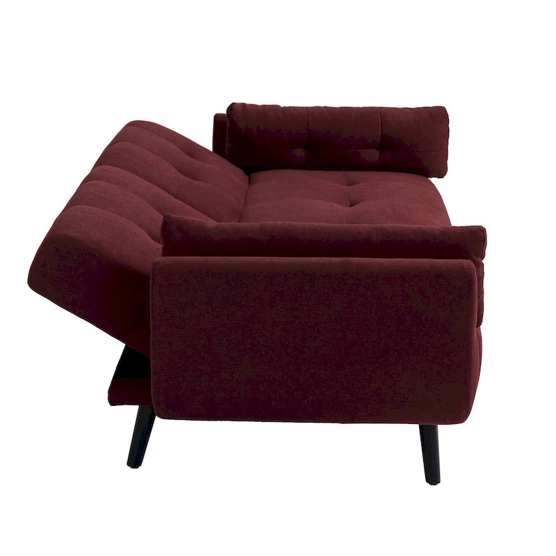 Divano Letto Convertibile Moderno con Schienale Regolabile
