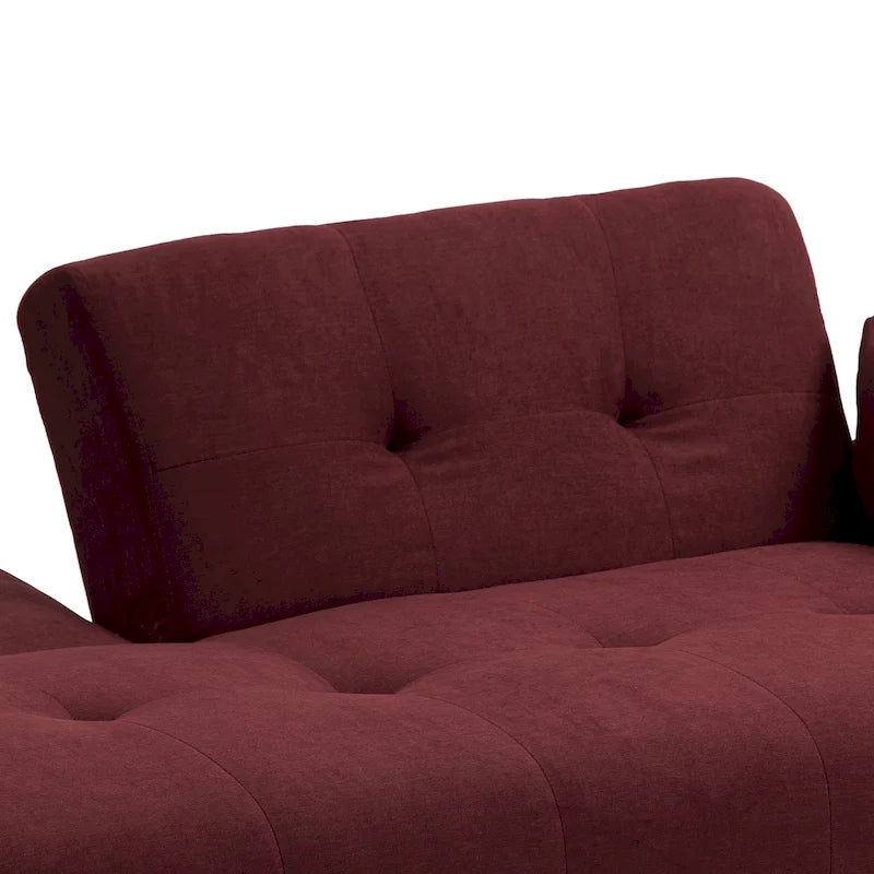 Divano Letto Convertibile Moderno con Schienale Regolabile