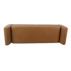 Panca Contenitore Moderna HomePop con Gambe in Legno