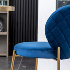 Ensemble de salle à manger contemporain 5 pièces Amoa de Roundhill Furniture, table ronde blanche et 4 chaises