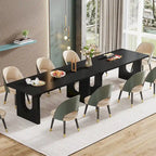 Tavolo da Pranzo Rettangolare da 70.89 Pollici per 6-8 Persone, Tavolo da Cucina Moderno Semplice in Legno