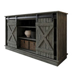 Mobile porta TV a console a forma di X in stile vintage CraftPorch