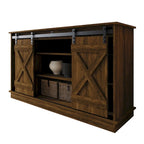 Mobile porta TV a console a forma di X in stile vintage CraftPorch