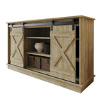 Mobile porta TV a console a forma di X in stile vintage CraftPorch