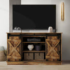 Mobile porta TV a console a forma di X in stile vintage CraftPorch