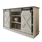 Mobile porta TV a console a forma di X in stile vintage CraftPorch
