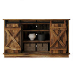Mobile porta TV a console a forma di X in stile vintage CraftPorch