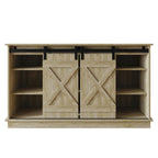 Mobile porta TV a console a forma di X in stile vintage CraftPorch