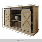 Mobile porta TV a console a forma di X in stile vintage CraftPorch