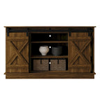 Mobile porta TV a console a forma di X in stile vintage CraftPorch
