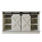 Mobile porta TV a console a forma di X in stile vintage CraftPorch