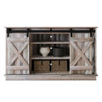 Mobile porta TV a console a forma di X in stile vintage CraftPorch