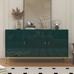 Credenza laterale portaoggetti multimediale lucida a 3 ante Clihome