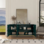 Credenza laterale portaoggetti multimediale lucida a 3 ante Clihome