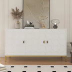 Credenza laterale portaoggetti multimediale lucida a 3 ante Clihome