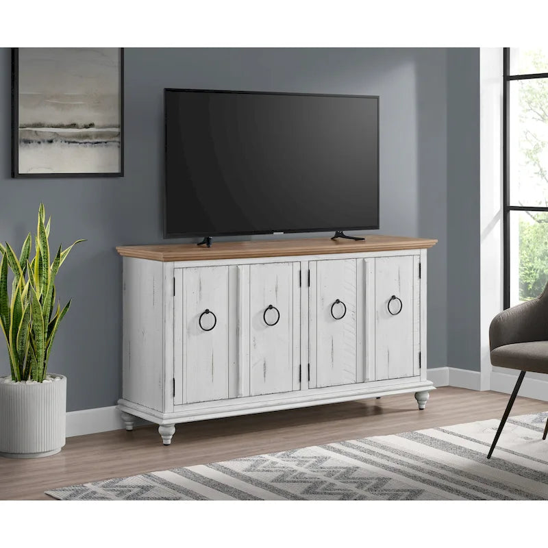 Garden District Mobile TV 65 in Legno Massello