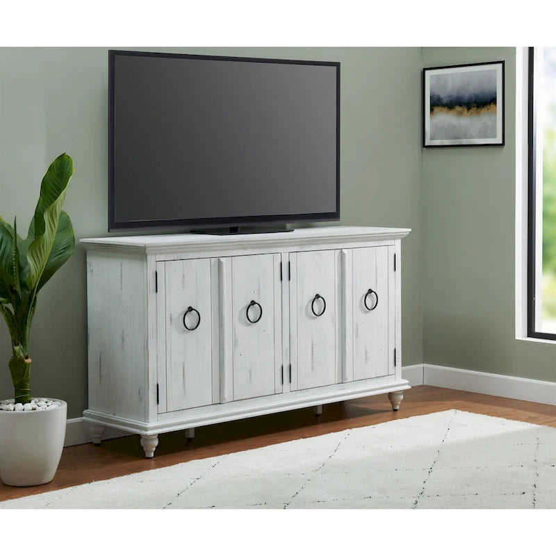 Garden District Mobile TV 65 in Legno Massello