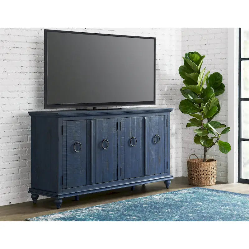 Garden District Mobile TV 65 in Legno Massello