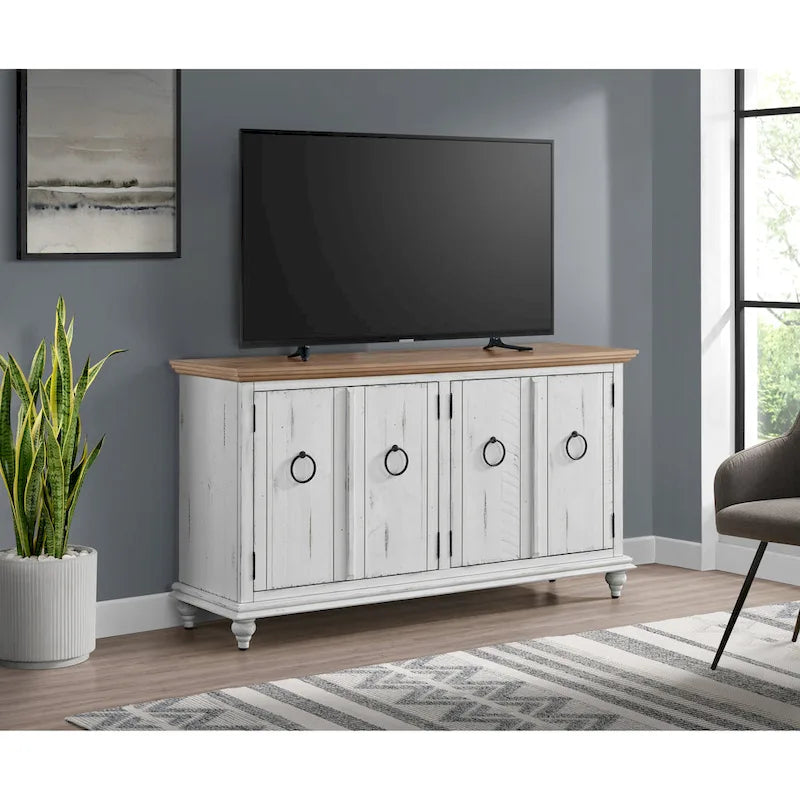 Garden District Mobile TV 65 in Legno Massello