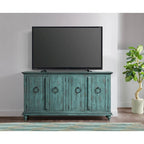 Garden District Mobile TV 65 in Legno Massello