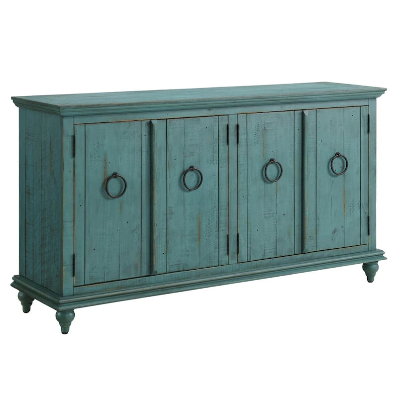 Garden District Mobile TV 65 in Legno Massello