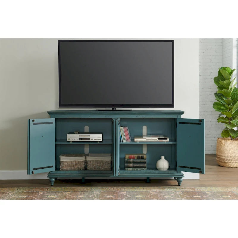 Garden District Mobile TV 65 in Legno Massello