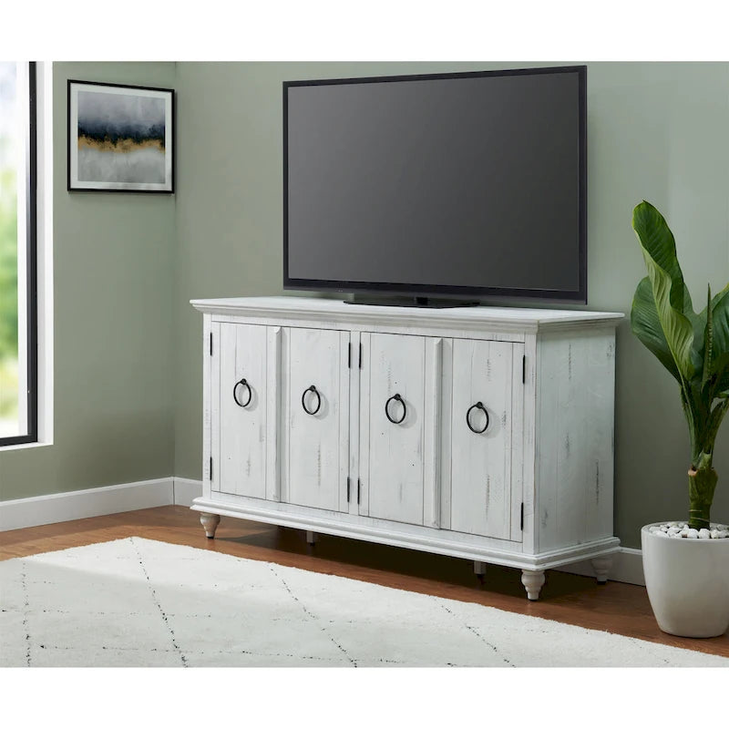 Garden District Mobile TV 65 in Legno Massello