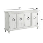 Garden District Mobile TV 65 in Legno Massello