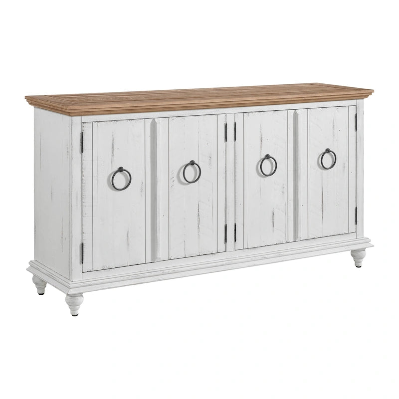 Garden District Mobile TV 65 in Legno Massello