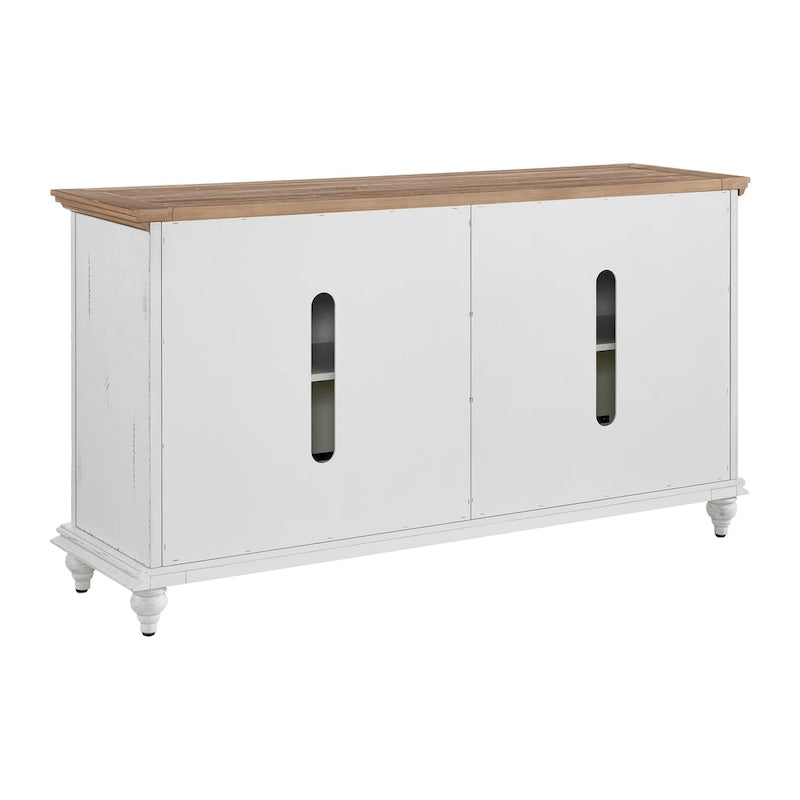 Garden District Mobile TV 65 in Legno Massello
