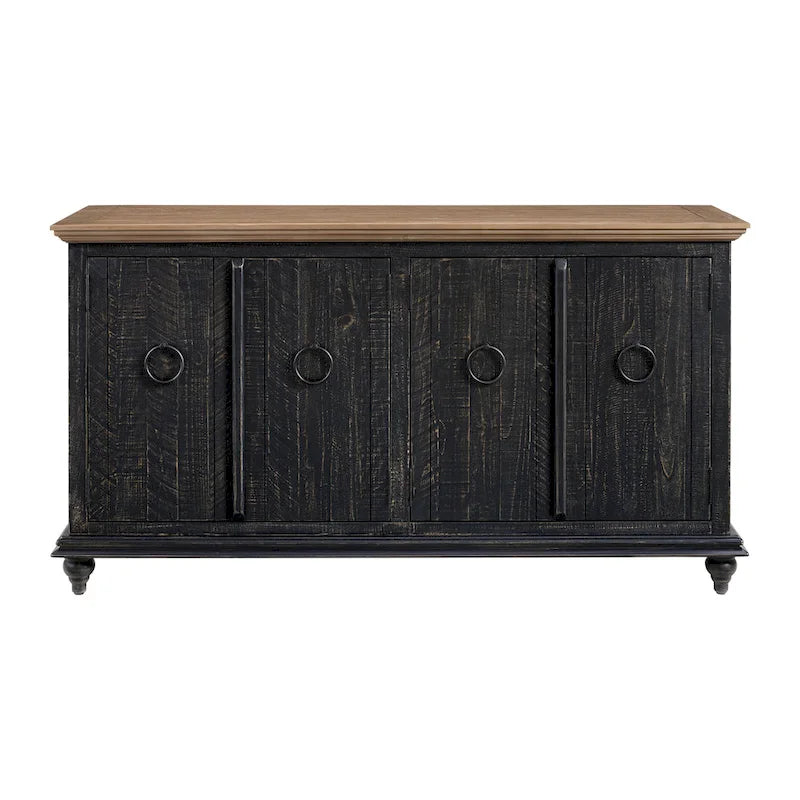 Garden District Mobile TV 65 in Legno Massello