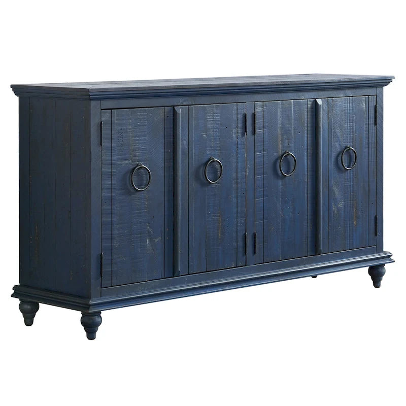 Garden District Mobile TV 65 in Legno Massello