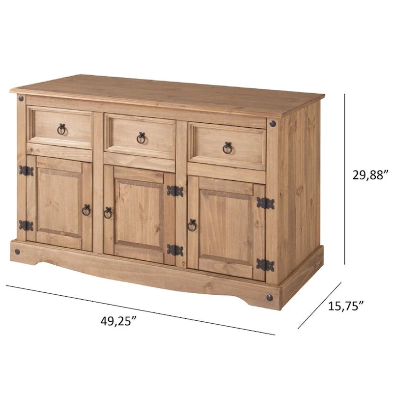 Credenza a buffet in legno Corona