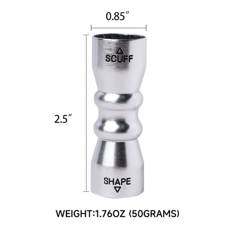 GSE Outil 3-en-1 pour Pointe de Queue de Billard (Ponceur/Formeur/Aérateur), Outil pour Pointe de Queue de Billard – Accessoires de Queue de Billard