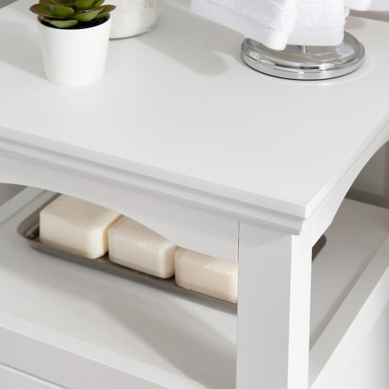Mobiletto contenitore Scarsdale Demi bianco