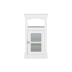 Mobiletto contenitore Scarsdale Demi bianco