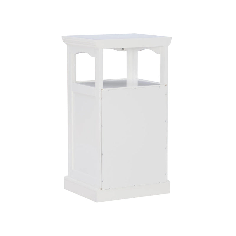 Mobiletto contenitore Scarsdale Demi bianco