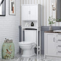 Spirich Home Mobiletto da Bagno Sopra il WC, Scaffale Bagno Sopra il Water, Salvaspazio Organizzatore Bagno, Bianco