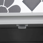 kleankin Meuble de Rangement WC Moderne, Organisateur de Salle de Bain à Double Porte