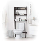 UTEX Organizer da bagno a 3 ripiani sopra il WC, salvaspazio da bagno, collezione salvaspazio