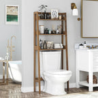 UTEX Organizer da bagno a 3 ripiani sopra il WC, salvaspazio da bagno, collezione salvaspazio