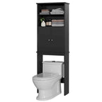 Futzca Mobiletto Pensile da Bagno Sopra il WC con Ante