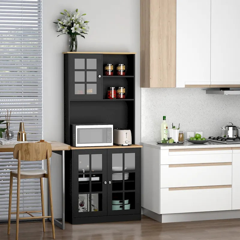 Dispensa da cucina tradizionale HOMCOM 72 pollici