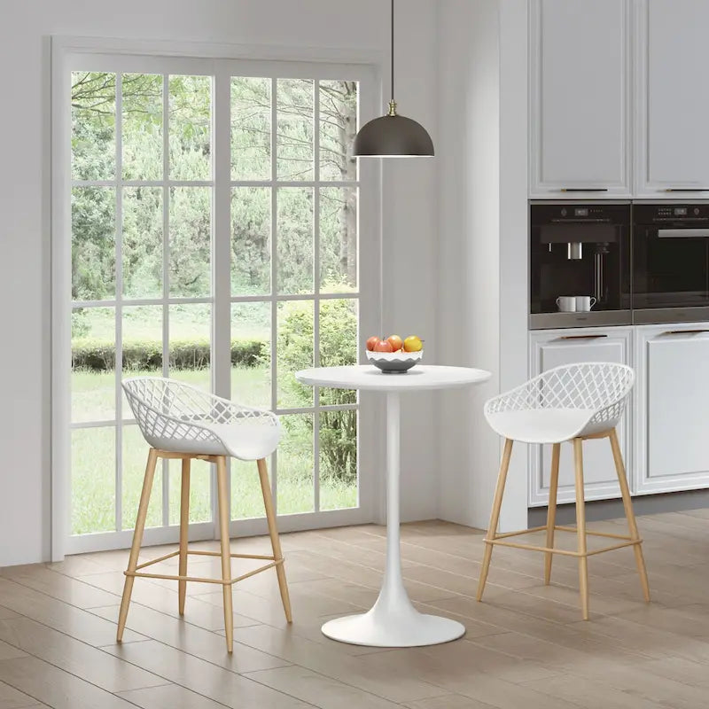 Kurv Tavolo da caffè stile Mid-century Modern altezza bancone
